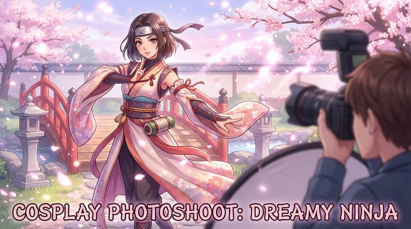 探花 cosplay视频 - 樱花忍者写真